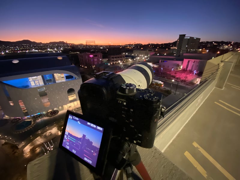 Downtown El Paso Skyline Overlook