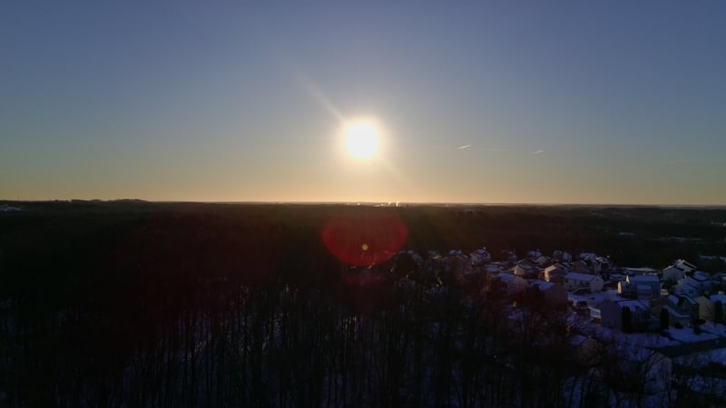 Joppa Suburban Aerial View