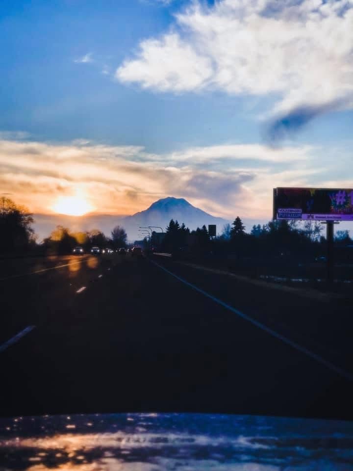 Pioneer Way Mount Rainier View