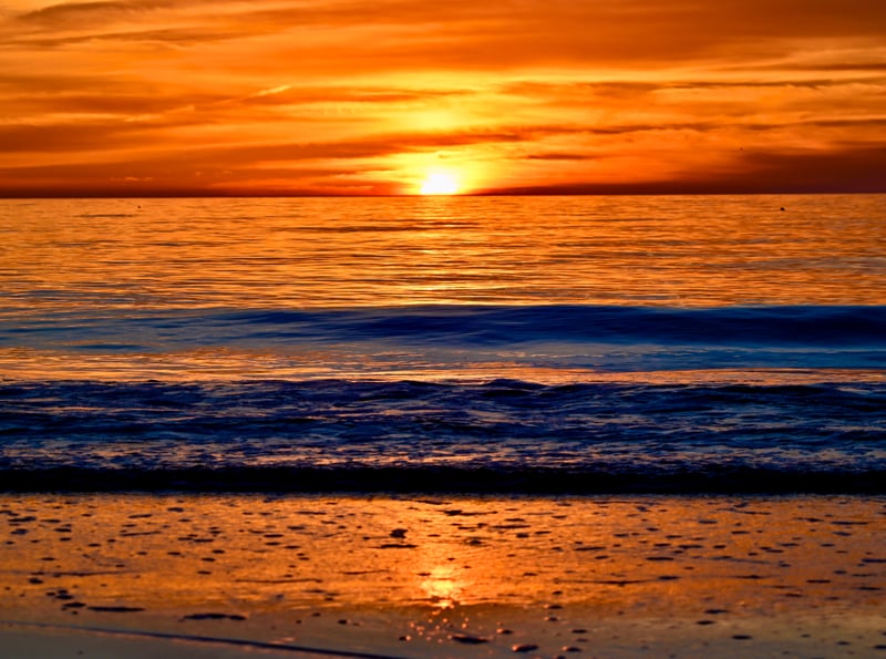 Indian Shores Beach Sunset