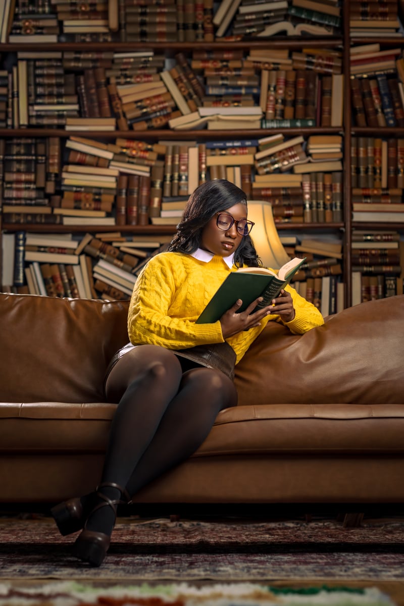 Vintage Library Studio Set