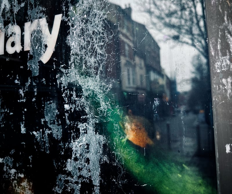 Lace Market Window Reflections