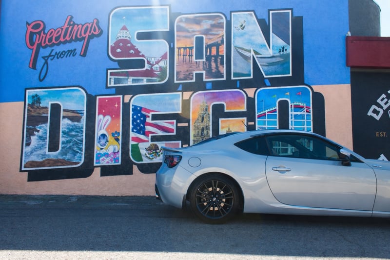 Greetings from San Diego Mural