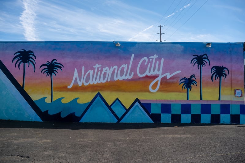 National City Welcome Mural