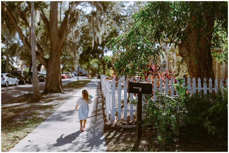 Historic St. Petersburg Residential Street