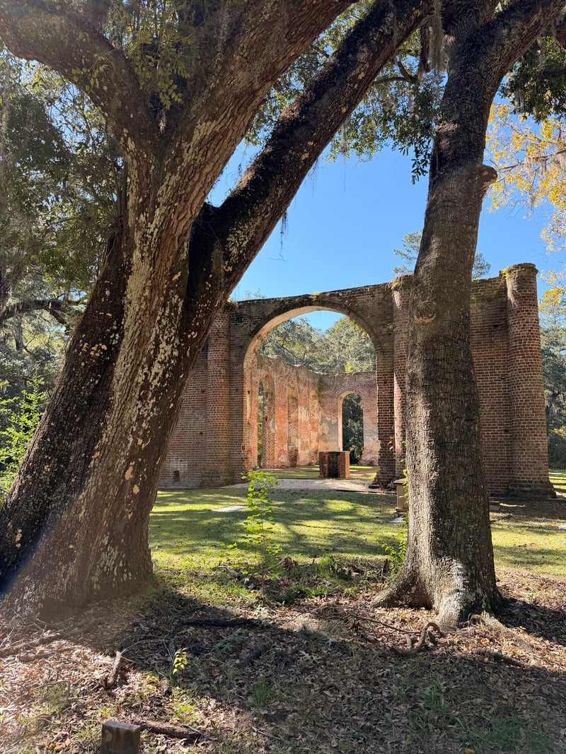 Old Sheldon Church Ruins