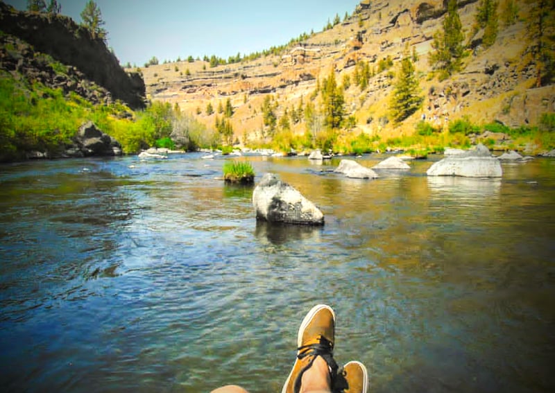 Steelhead Falls, Deschutes River