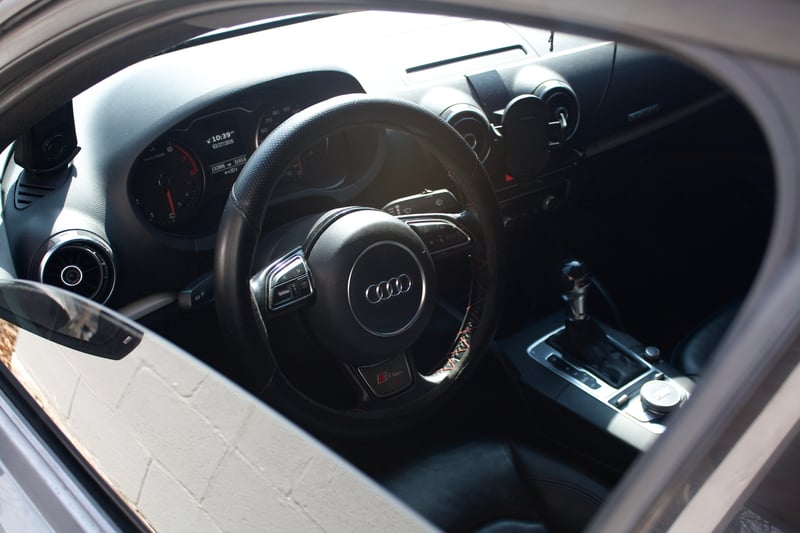 Audi Interior Detail Shot