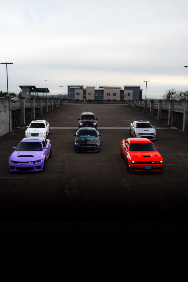 Clackamas Parking Garage Rooftop