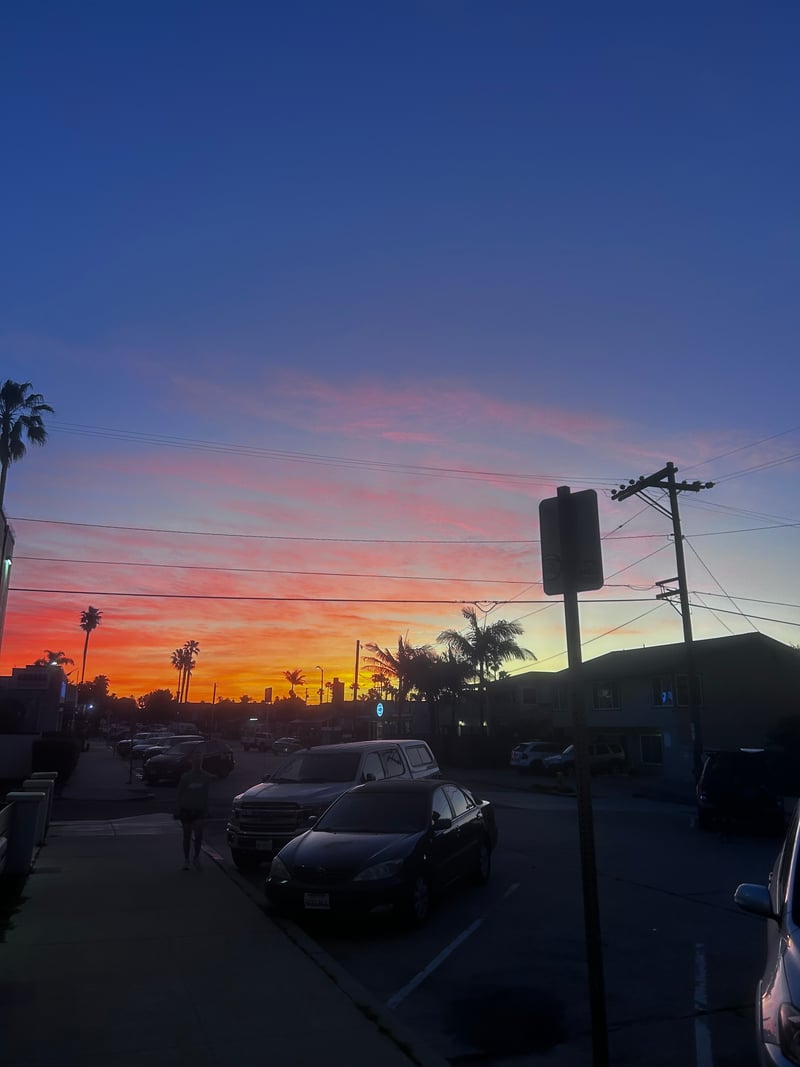 Emerald Street Sunset View