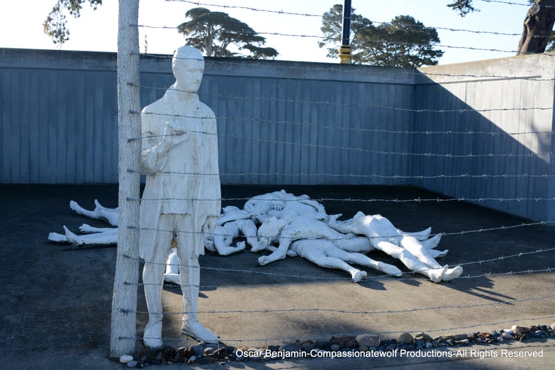 The Holocaust Memorial at Legion of Honor