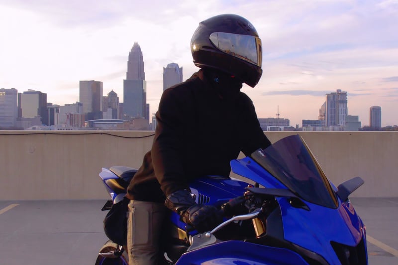 Charlotte Skyline Parking Deck Overlook