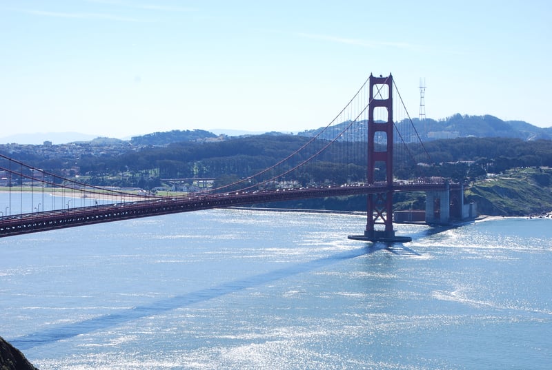 Golden Gate Bridge from Battery Spencer