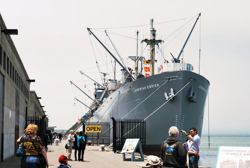 SS Jeremiah O'Brien at Pier 45