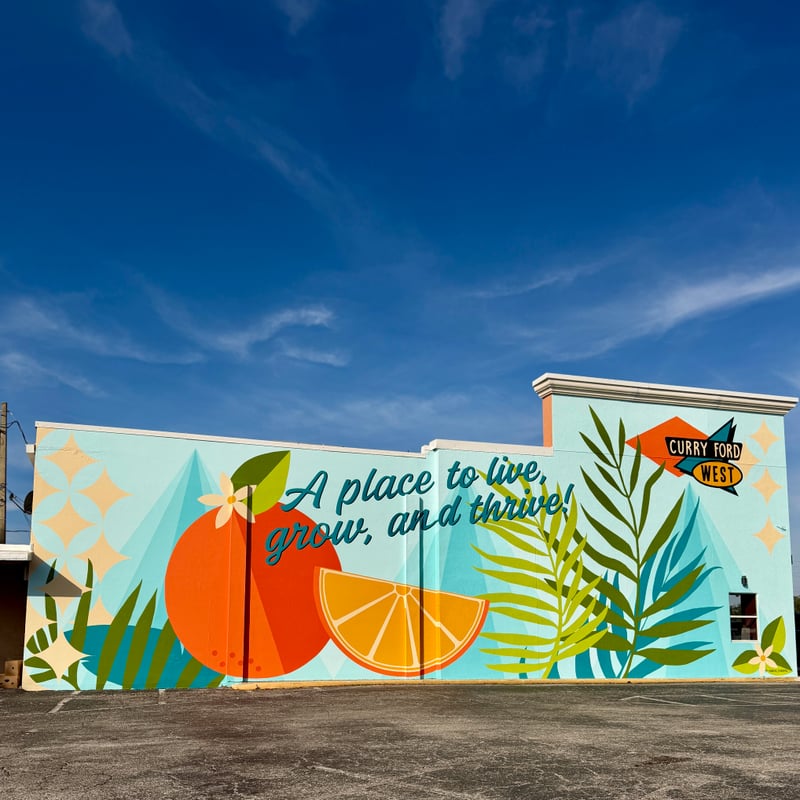 Curry Ford West Mural