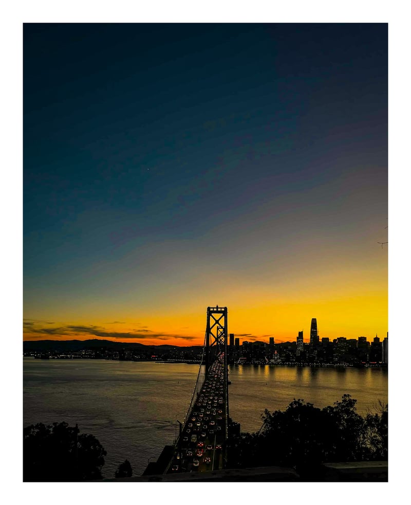 San Francisco Bay Bridge Overlook
