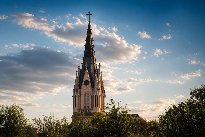 Our Lady of the Lake University Spire