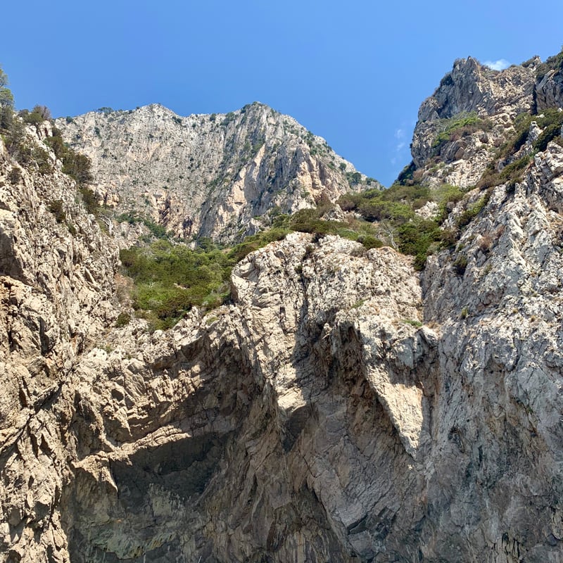 Rugged Limestone Peaks