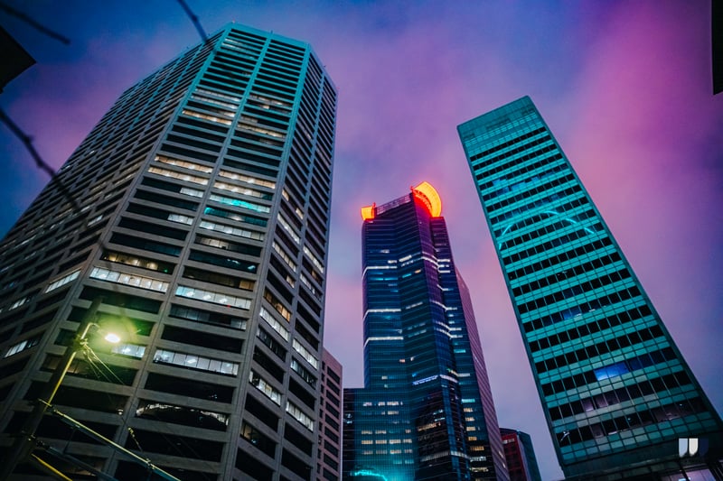 Nicollet Mall Skyscraper View