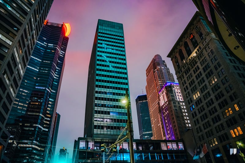 Nicollet Mall Skyscrapers