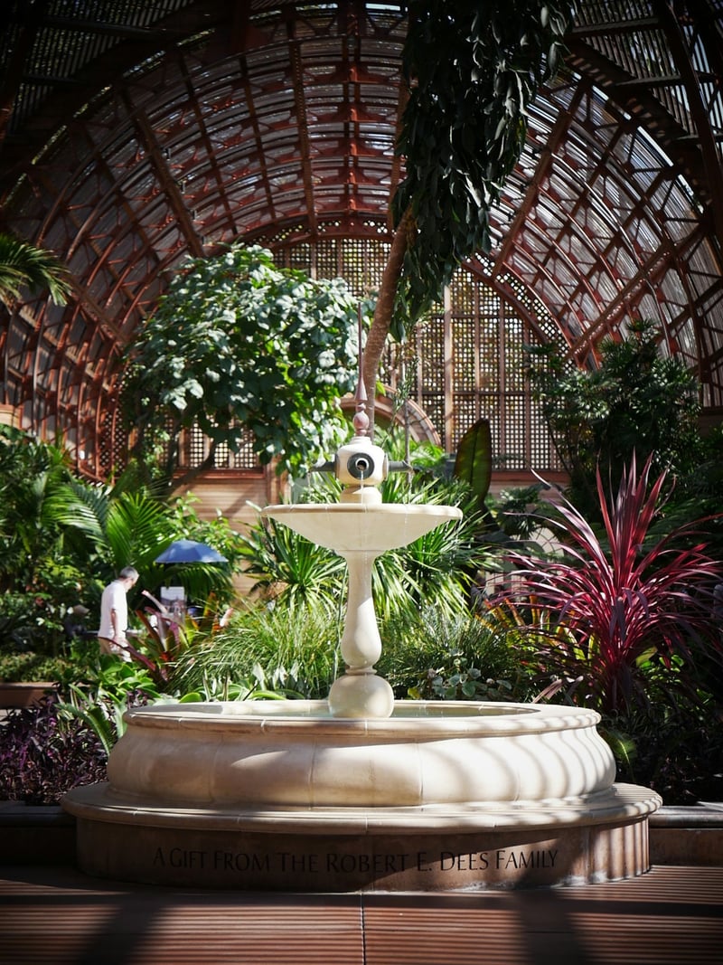Botanical Building Interior, Balboa Park