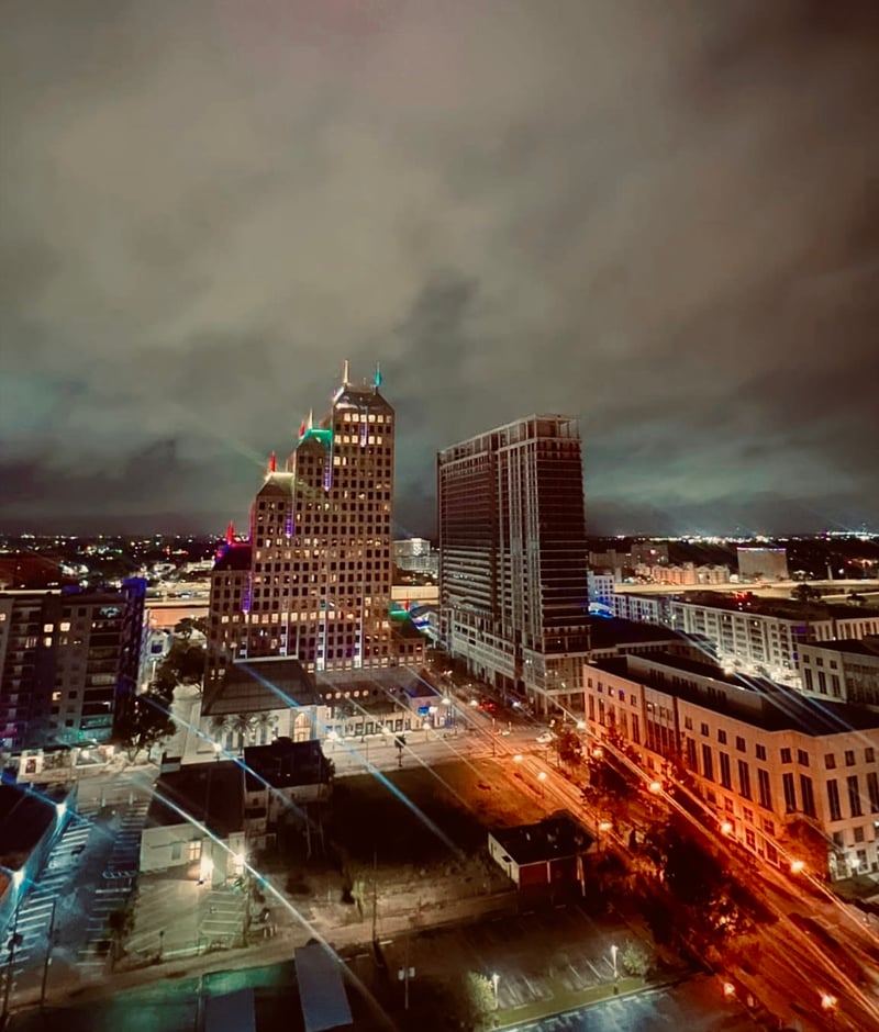 Downtown Orlando Skyline Overlook