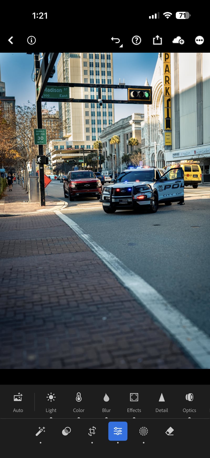 Downtown Tampa Streetscape