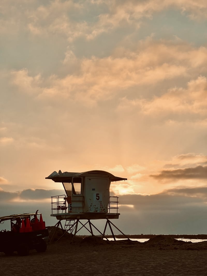 Ocean Beach Lifeguard Tower 5