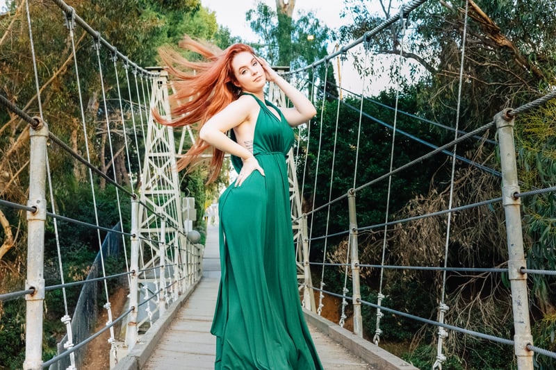 Spruce Street Suspension Bridge