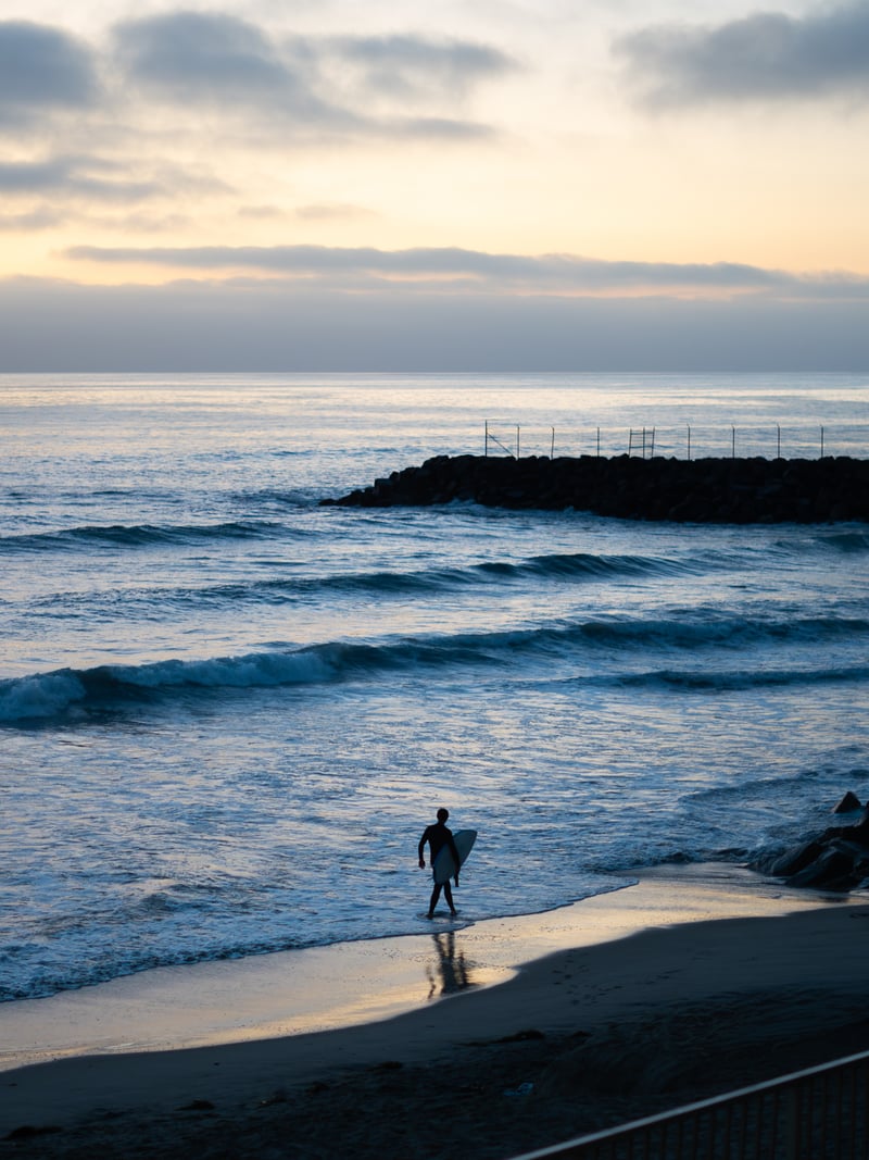 Carlsbad State Beach Jetty