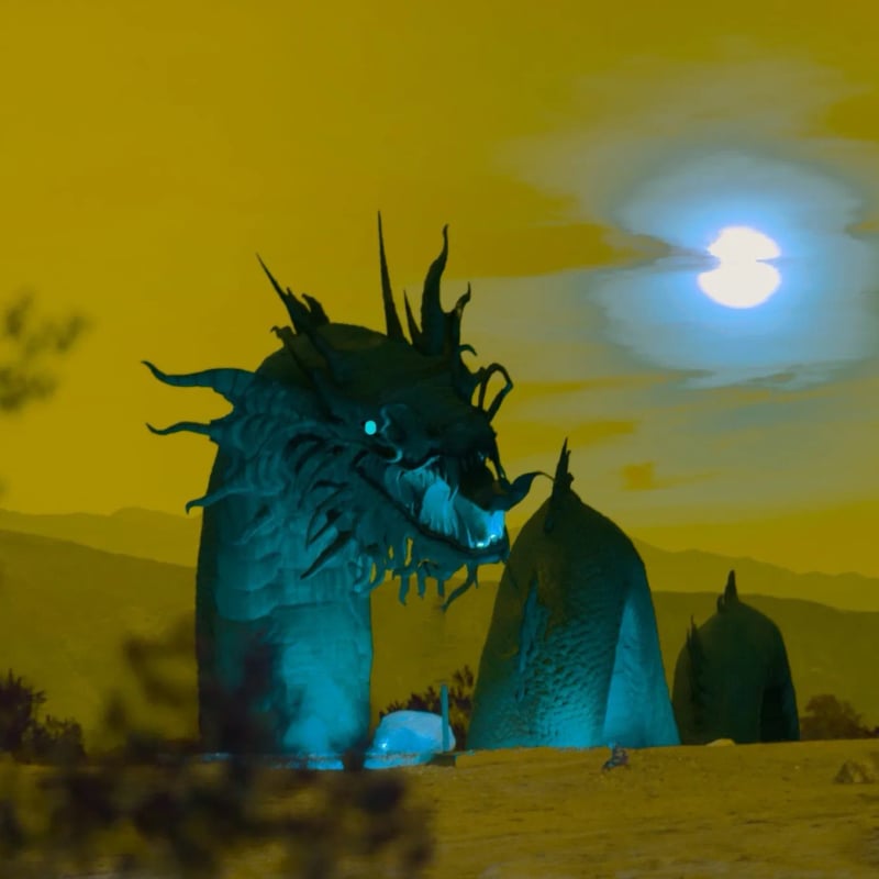 Galleta Meadows Serpent Sculpture