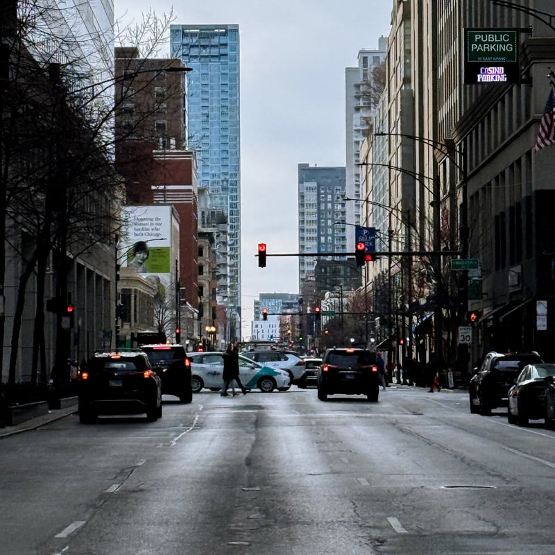 Grand and Wabash Intersection