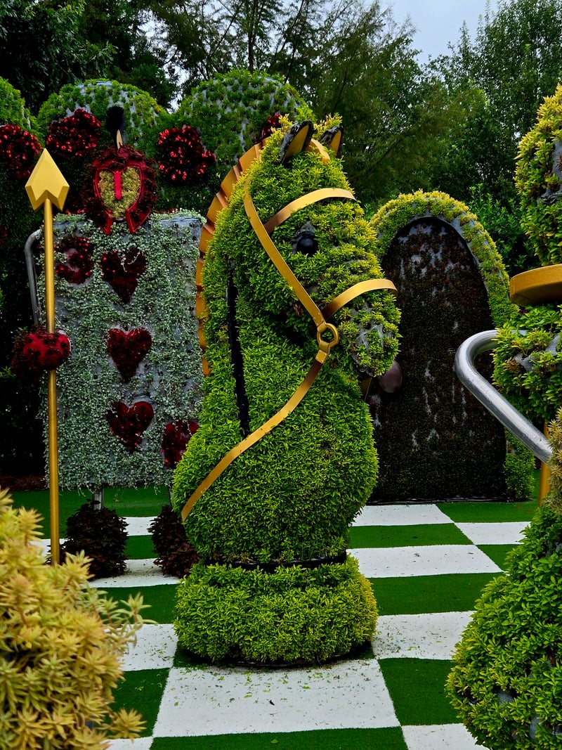 Atlanta Botanical Garden - Alice's Wonderland