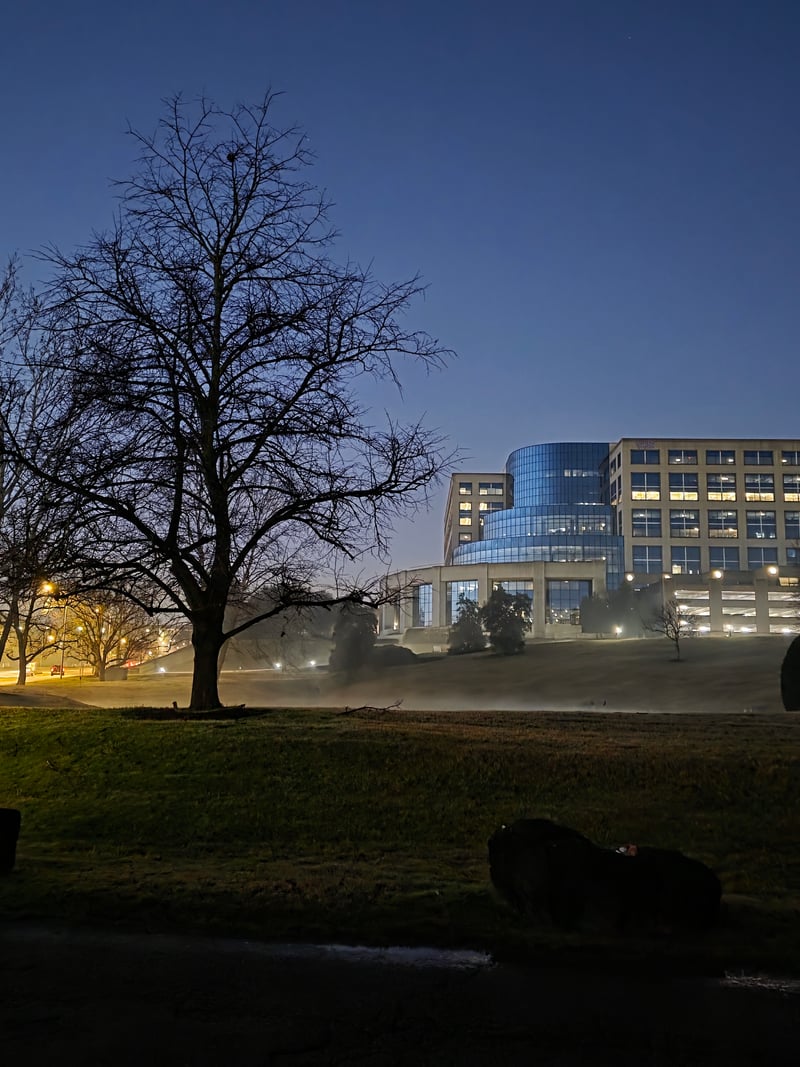 Corporate Campus Blue Hour