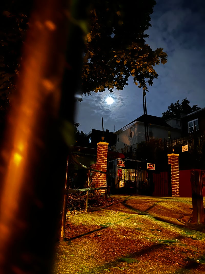 Woodside Residential Nightscape