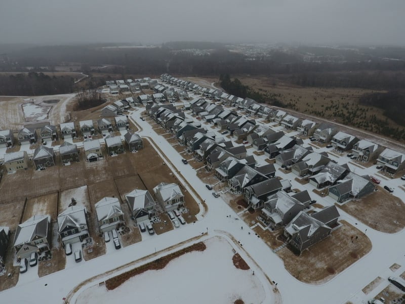 Fort Mill Suburban Aerial View