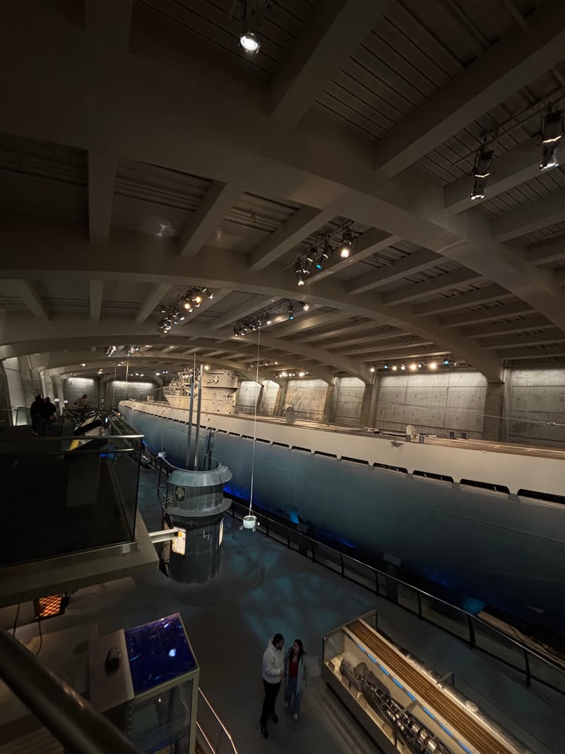 U-505 Submarine Exhibit