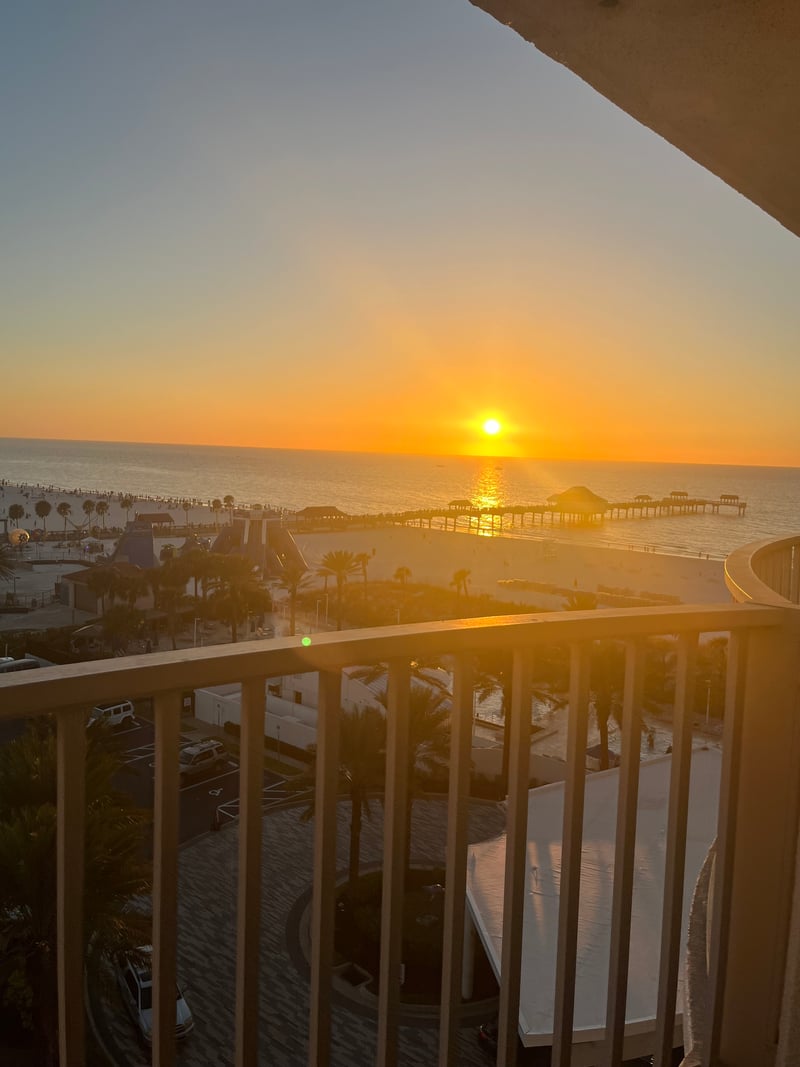 Clearwater Beach Sunset View