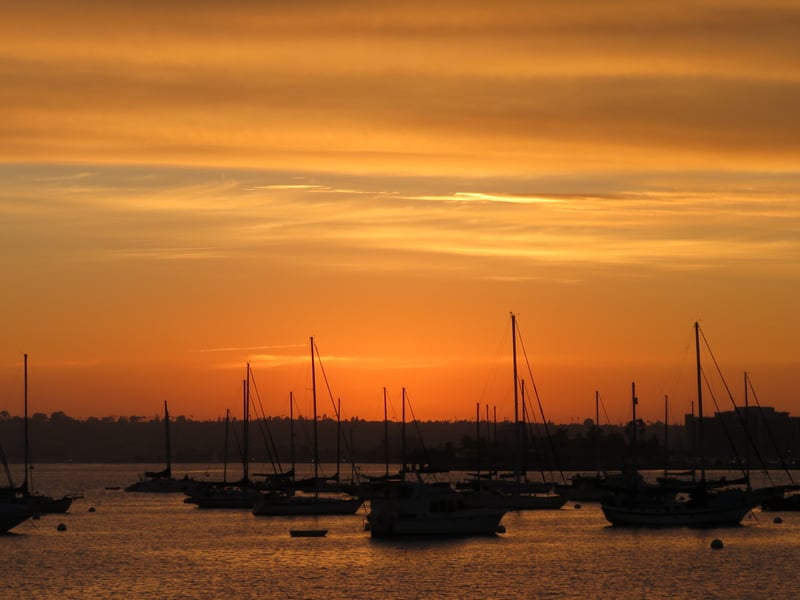 San Diego Bay Sunset