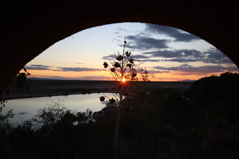 San Elizario Desert Overlook