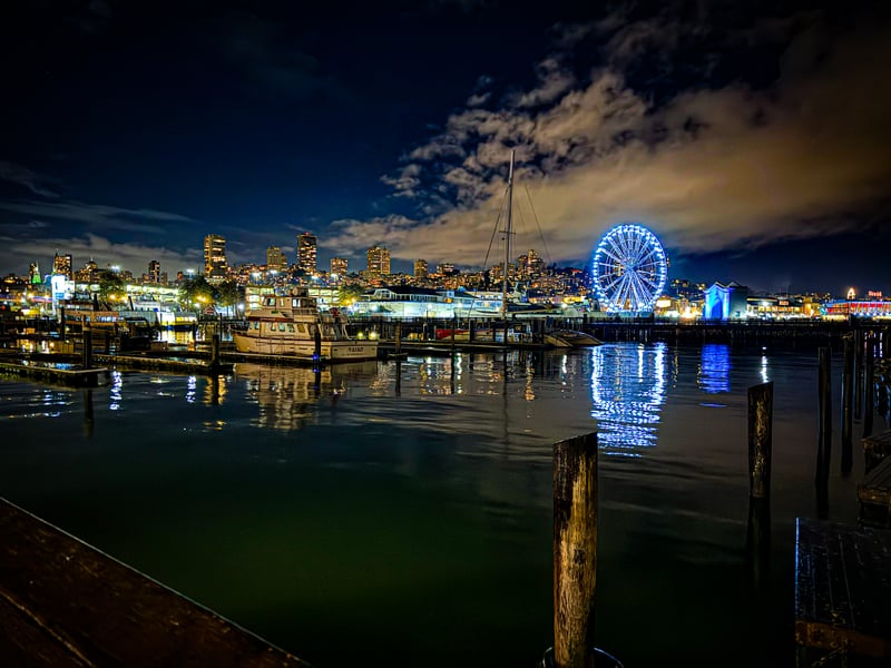 Pier 39 Marina & SkyStar Wheel