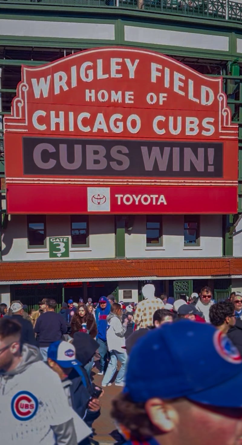 Wrigley Field Marquee