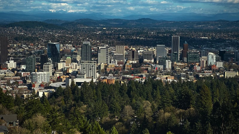 Portland West Hills Overlook