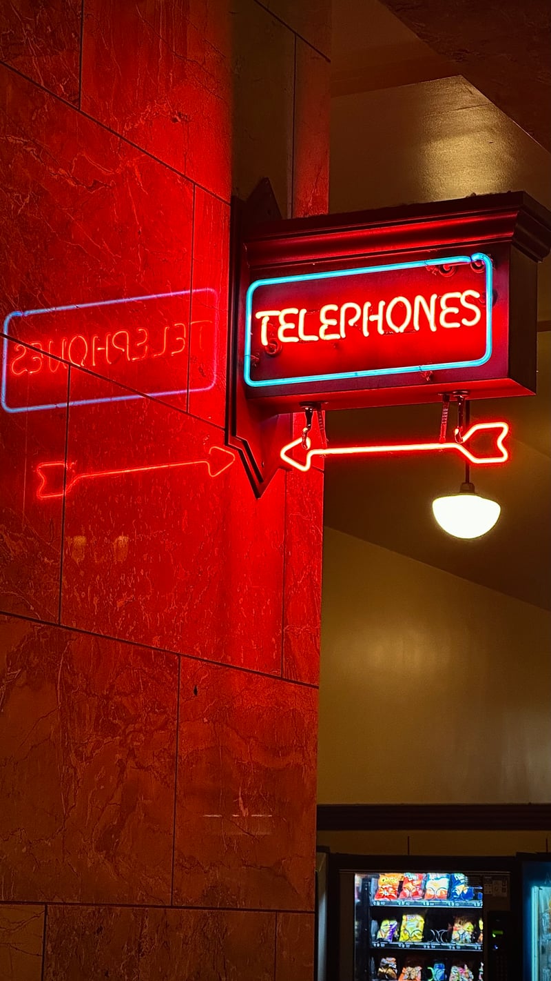 Portland Union Station Neon Sign