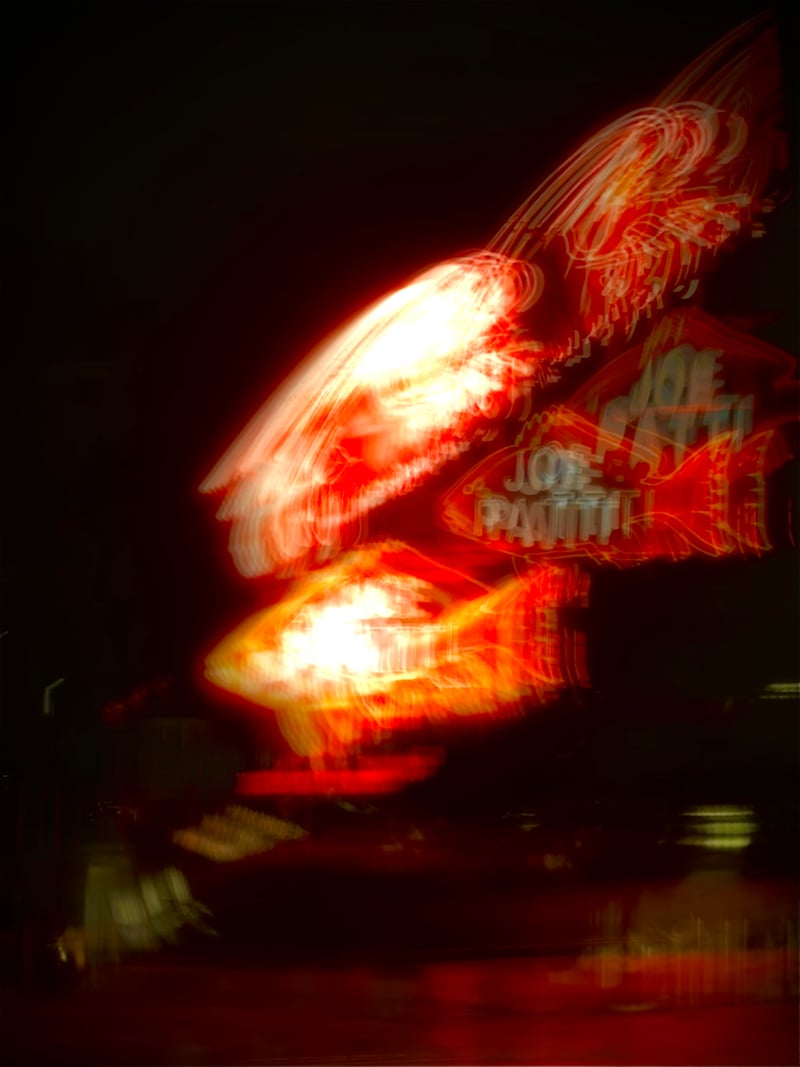 Joe Patti's Seafood Neon Sign