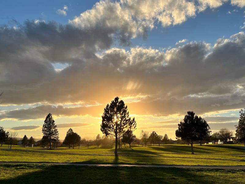 Kennewick Park Sunset