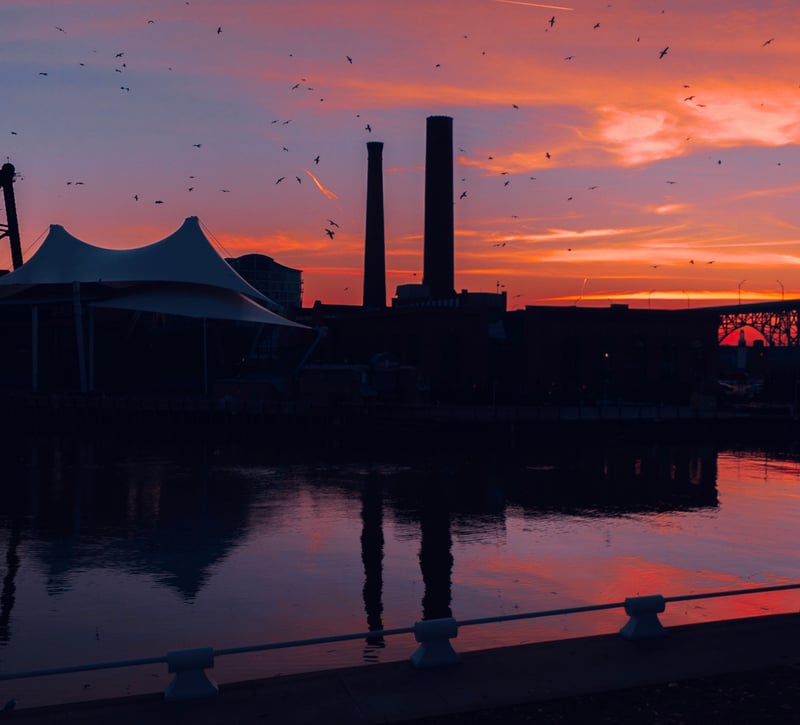 Cuyahoga Riverfront at The Flats