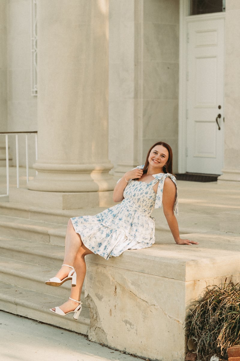 Classic Stone Columns & Steps