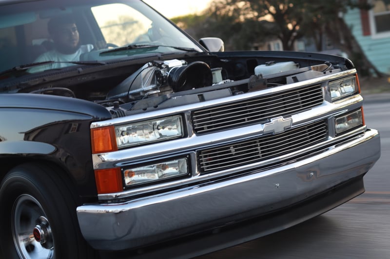 San Pedro Avenue Automotive Scene