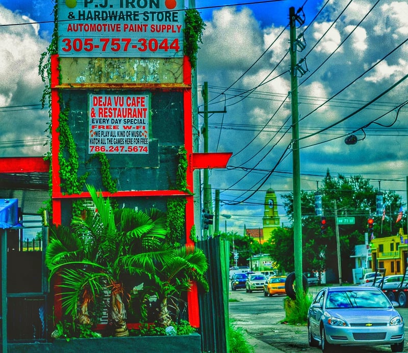 Little Haiti Street Corner